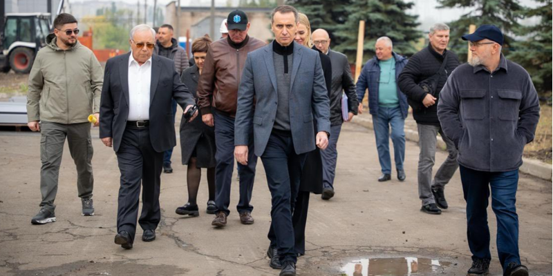Міністр охорони здоров’я перевірив реконструкцію майбутньої університетської лікарні університету