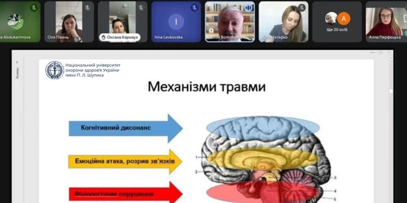 Підготовка клінічних психологів до практики в межах проєкту «Психолог. Лікар. Пацієнт»