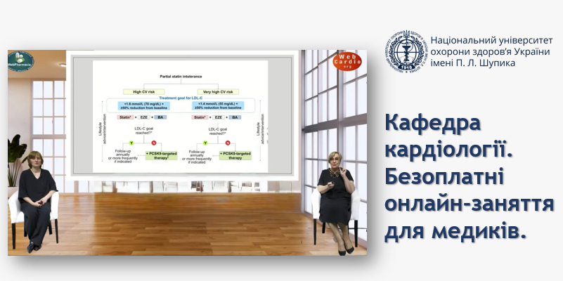 Нові знання з кафедрою кардіології 
