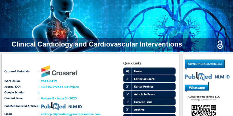 The article was published in an American journal