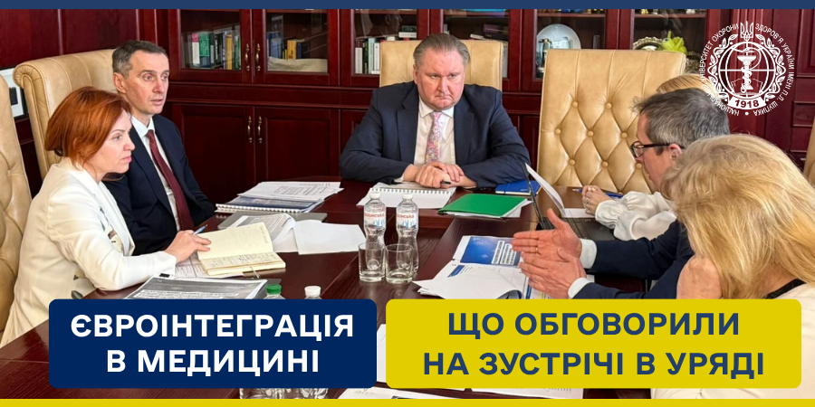 Євроінтеграція в медицині: що обговорили на зустрічі в уряді